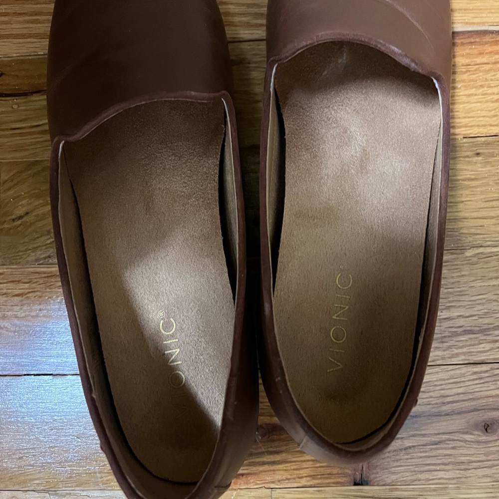 Vionic Chestnut Slip-On Shoes - Picture 2 of 3